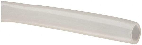 Made in USA - 3/8" ID x 1/2" OD, 1/16" Wall Thickness, Cut to Length (100' Standard Length) LLDPE Tube - Natural, 153 Max psi, 44 Shore D Hardness - Americas Tooling