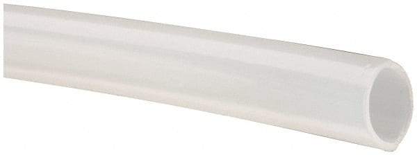 Made in USA - 1/2" ID x 5/8" OD, 1/16" Wall Thickness, Cut to Length (100' Standard Length) LLDPE Tube - Natural, 119 Max psi, 44 Shore D Hardness - Americas Tooling