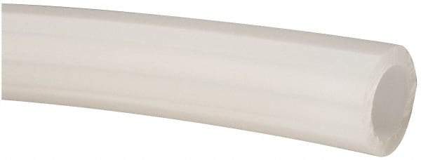 Made in USA - 1/2" ID x 3/4" OD, 1/8" Wall Thickness, Cut to Length (100' Standard Length) LLDPE Tube - Natural, 216 Max psi, 44 Shore D Hardness - Americas Tooling