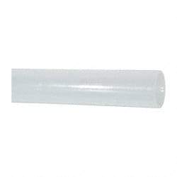 Made in USA - 3/4" ID x 7/8" OD, 1/16" Wall Thickness, Cut to Length (100' Standard Length) LLDPE Tube - Natural, 82 Max psi, 44 Shore D Hardness - Americas Tooling