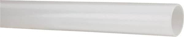 Made in USA - 1" ID x 1-1/8" OD, 1/16" Wall Thickness, Cut to Length (100' Standard Length) LLDPE Tube - Natural, 63 Max psi, 44 Shore D Hardness - Americas Tooling