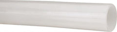 Made in USA - 1-1/8" ID x 1-3/8" OD, 1/8" Wall Thickness, Cut to Length (100' Standard Length) LLDPE Tube - Natural, 108 Max psi, 44 Shore D Hardness - Americas Tooling