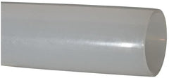 Made in USA - 2" ID x 2-1/4" OD, 1/8" Wall Thickness, Cut to Length (100' Standard Length) LLDPE Tube - Natural, 63 Max psi, 44 Shore D Hardness - Americas Tooling