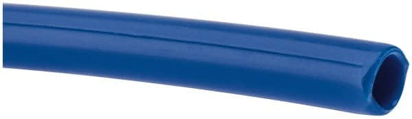 Made in USA - 1/4" ID x 3/8" OD, 1/16" Wall Thickness, Cut to Length (100' Standard Length) LLDPE Tube - Blue, 214 Max psi, 44 Shore D Hardness - Americas Tooling