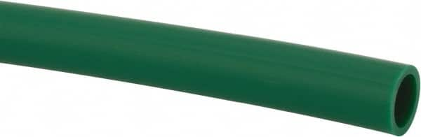 Made in USA - 3/8" ID x 1/2" OD, 1/16" Wall Thickness, Cut to Length (100' Standard Length) LLDPE Tube - Green, 153 Max psi, 44 Shore D Hardness - Americas Tooling