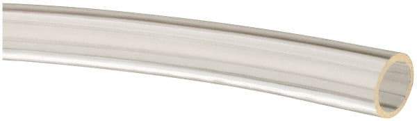 Made in USA - 1/4" ID x 5/16" OD, 1/32" Wall Thickness, Cut to Length (100' Standard Length) Ester Urethane Tube - Natural, 50 Max psi, 85 Shore A Hardness - Americas Tooling