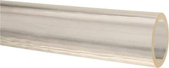 Made in USA - 7/8" ID x 1-1/8" OD, 1/8" Wall Thickness, Cut to Length (50' Standard Length) Ester Urethane Tube - Natural, 45 Max psi, 85 Shore A Hardness - Americas Tooling