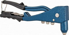 Value Collection - Right Angle Head Hand Riveter - 3/32 to 3/16" Rivet Capacity, 9-1/2" OAL - Americas Tooling