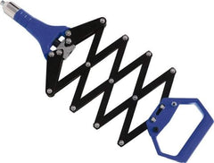 RivetKing - Scissor Action Hand Riveter - 3/32 to 3/16" Rivet Capacity, 14" OAL - Americas Tooling