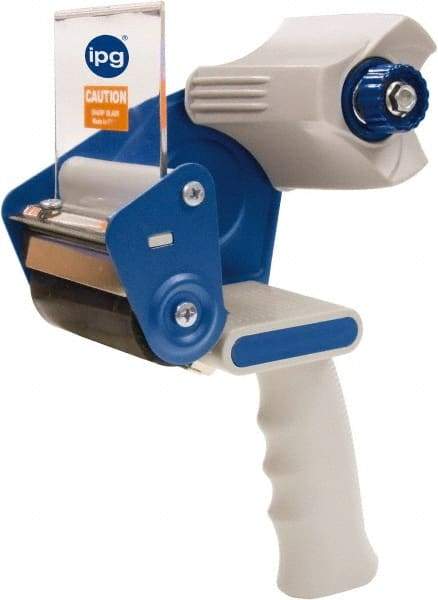 Intertape - 3" Wide, Pistol Grip Style, Handheld Tape Dispenser - For Use with Box Sealing Tape - Americas Tooling