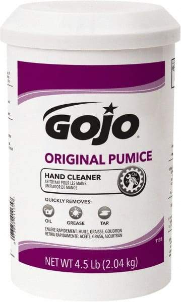 GOJO - 4.5 Lb Dispenser Refill Cream Waterless Hand Cleaner - White, Unscented - Americas Tooling