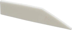 Noga - Bi-Directional Ceramic Deburring Scraper Blade - Round Blade Cross Section, Use on Straight Edge Surfaces - Americas Tooling