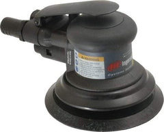 Ingersoll-Rand - 12,000 OPM, 15.8 CFM Air Consumption, Palm Air Orbital Sander - Round Pad, 1/4 NPT Inlet - Americas Tooling