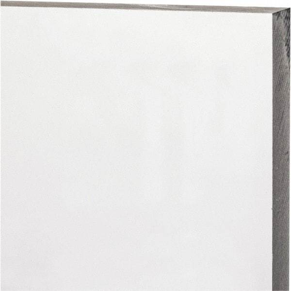 Made in USA - 1/2" Thick x 24" Wide x 4' Long, Polycarbonate Sheet - Clear, Static Dissipative Grade - Americas Tooling