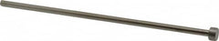 Gibraltar - 11/64" Pin Diam, 11/32" Head Diam x 3/16" Head Height, 6" OAL, Straight Ejector Pin - Steel, 5-13/16" Pin Length - Americas Tooling