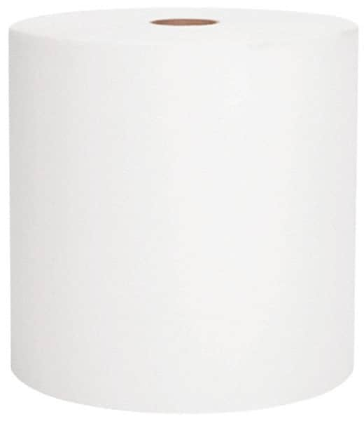 Scott - Hard Roll of 1 Ply White Paper Towels - 8" Wide, 800' Roll Length - Americas Tooling