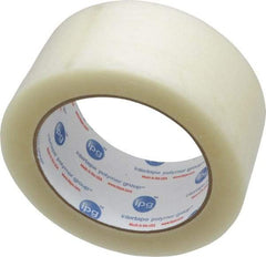 Intertape - 2" x 110 Yd Clear Rubber Adhesive Sealing Tape - Polypropylene Film Backing, 1.85 mil Thick, 27 Lb Tensile Strength, Series 7100 - Americas Tooling