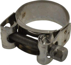 Mikalor - 1-13/32" Hose, 0.78" Wide x 0.04" Thick, T-Bolt Hose Clamp - 1.34 to 1.46" Diam, Stainless Steel - Americas Tooling