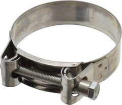 Mikalor - 3-1/4" Hose, 0.98" Wide x 0.04" Thick, T-Bolt Hose Clamp - 3.11 to 3.35" Diam, Stainless Steel - Americas Tooling