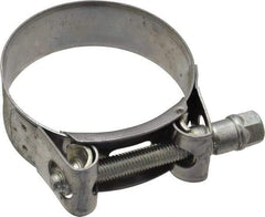 Mikalor - 2-1/4" Hose, 0.78" Wide x 0.04" Thick, T-Bolt Hose Clamp - 2.17 to 2.32" Diam, Stainless Steel Band, Housing & Zinc Plated Screw - Americas Tooling