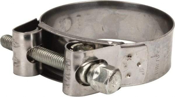 Mikalor - 2-3/4" Hose, 0.98" Wide x 0.04" Thick, T-Bolt Hose Clamp - 2.68 to 2.87" Diam, Stainless Steel Band, Housing & Zinc Plated Screw - Americas Tooling