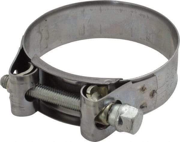 Mikalor - 3" Hose, 0.98" Wide x 0.04" Thick, T-Bolt Hose Clamp - 2.87 to 3.11" Diam, Stainless Steel Band, Housing & Zinc Plated Screw - Americas Tooling