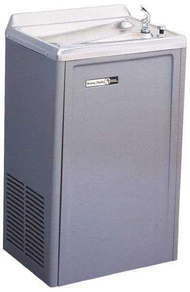 Halsey Taylor - 13.5 GPH Cooling Capacity Deluxe Standard Wall-Mounted Water Cooler & Fountain - Vinyl Cabinet, 20 to 105 psi, 120 VAC Volts, 625 Watts, 7.8 Full Load Amperage - Americas Tooling