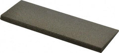 Norton - 4-1/2" Long x 1-3/4" Diam x 1/4" Thick, Aluminum Oxide Sharpening Stone - Round Edge Slip, Coarse Grade - Americas Tooling