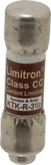 Cooper Bussmann - 600 VAC, 3.5 Amp, Fast-Acting General Purpose Fuse - Fuse Holder Mount, 1-1/2" OAL, 200 at AC (RMS) kA Rating, 13/32" Diam - Americas Tooling