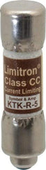 Cooper Bussmann - 600 VAC, 5 Amp, Fast-Acting General Purpose Fuse - Fuse Holder Mount, 1-1/2" OAL, 200 at AC (RMS) kA Rating, 13/32" Diam - Americas Tooling