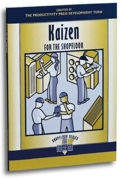 Made in USA - Kaizen for the Shopfloor Publication, 1st Edition - by The Productivity Press Development Team, 2002 - Americas Tooling