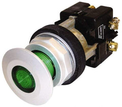 Eaton Cutler-Hammer - 30-1/2mm Mount Hole, Extended Mushroom Head, Pushbutton Switch - Illuminated, Maintained (MA) - Americas Tooling