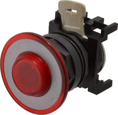 Eaton Cutler-Hammer - Pushbutton Switch Operator - Red, Round Button, Illuminated - Americas Tooling