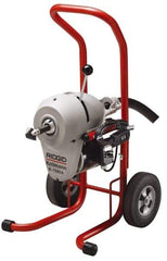 Ridgid - Electric Battery Drain Cleaning Machine - For 3" to 8" Pipe, 710 Max RPM - Americas Tooling