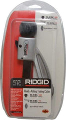 Ridgid - 1/4" to 2-5/8" Pipe Capacity, Tube Cutter - Cuts Metal - Americas Tooling