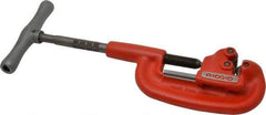 Ridgid - 1/8" to 2" Pipe Capacity, Wide Roll Pipe Cutter - Cuts Steel - Americas Tooling