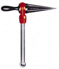 Ridgid - 3/8 to 3 Pipe Capacity, Straight Pipe Reamer with Handle - Cuts Metallic Tubing - Americas Tooling