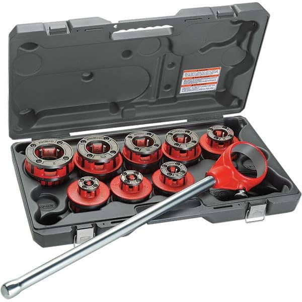 Ridgid - Pipe Threader Dies Material: Steel Thread Size (Inch): 1/2 - 2" - Americas Tooling