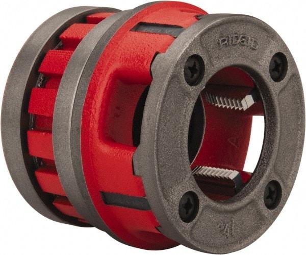 Ridgid - 1-1/4 NPT Pipe Threader Die Head - Alloy Steel - Exact Industrial Supply