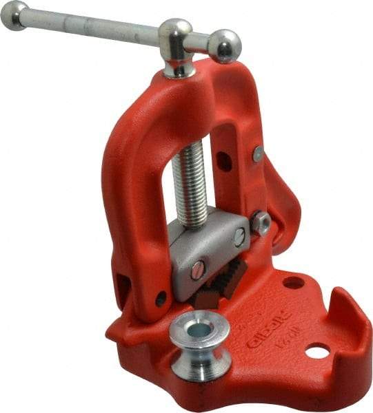 Ridgid - 1/8" to 2" Pipe Capacity, Bench Yoke Vise - Americas Tooling