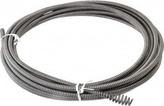 Ridgid - 5/16" x 25' Inner Core with Bulb Auger Cable for Drain Cleaning Machine Sink Drum - For Use with Models K25, K39, K3800 & K50 - Americas Tooling