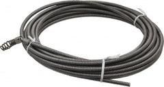 Ridgid - 5/16" x 35' Drain Cleaning Machine Cable - Inner Core Drophead, 3/4" to 1-1/2" Pipe, Use with Models K39, K40 & K50 - Americas Tooling