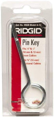 Ridgid - Drain Cleaning Machine Coupling Pin - For Use with Models K39, K50, K375 & K3800 - Americas Tooling