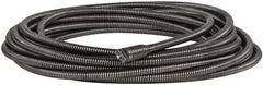 Ridgid - 3/8" x 35' Drain Cleaning Machine Cable - Male Coupling, 1-1/4" to 1-1/2" Pipe, Use with Models K39, K40 & K50 - Americas Tooling