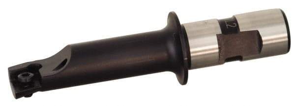 Kennametal - 22mm Min Bore Diam, 98.7mm OAL, 16mm Shank Diam, Indexable Boring Bar - CPGT 060204 Insert - Americas Tooling