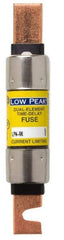 Cooper Bussmann - 250 VAC/VDC, 110 Amp, Time Delay General Purpose Fuse - Bolt-on Mount, 7-1/8" OAL, 100 at DC, 300 at AC (RMS) kA Rating, 1-9/16" Diam - Americas Tooling