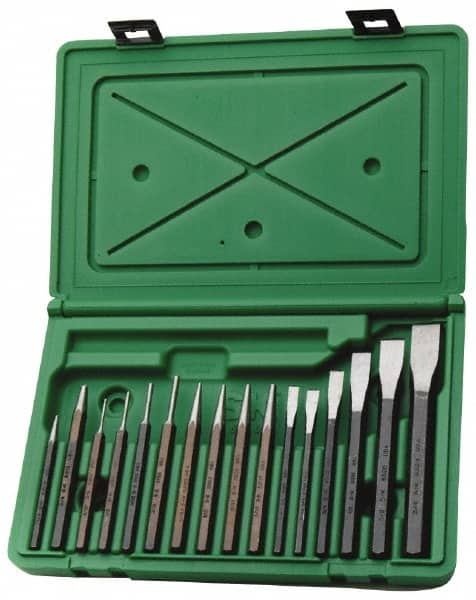 SK - 16 Piece Punch & Chisel Set - Americas Tooling