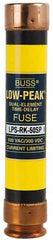 Cooper Bussmann - 300 VDC, 600 VAC, 50 Amp, Time Delay General Purpose Fuse - Fuse Holder Mount, 5-1/2" OAL, 100 at DC, 300 at AC (RMS) kA Rating, 1-1/16" Diam - Americas Tooling