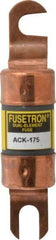 Cooper Bussmann - 175 Amp Time Delay Fast-Acting Forklift & Truck Fuse - 72VAC, 72VDC, 4.72" Long x 1" Wide, Littelfuse CCK175, Bussman ACK-175, Ferraz Shawmut ACK175 - Americas Tooling