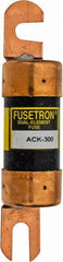 Cooper Bussmann - 300 Amp Time Delay Fast-Acting Forklift & Truck Fuse - 80VAC, 80VDC, 4.71" Long x 1" Wide, Littelfuse CCK300, Bussman ACK-300, Ferraz Shawmut ACK300 - Americas Tooling